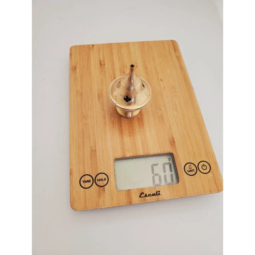 Vintage Brass Stick/Cone Incense Burner small burner with lid, made in i… - Picture 10 of 10